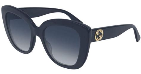 navy blue gucci sunglasses